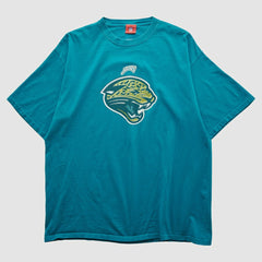 Jacksonville Jaguars NFL 2000s T-shirt Teal Vintage - Fanatics