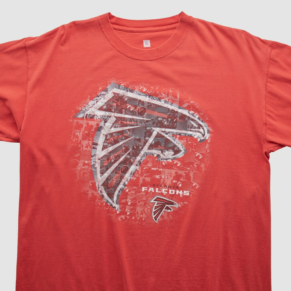 Atlanta Falcons NFL 2000s T-shirt Red Vintage - Fanatics