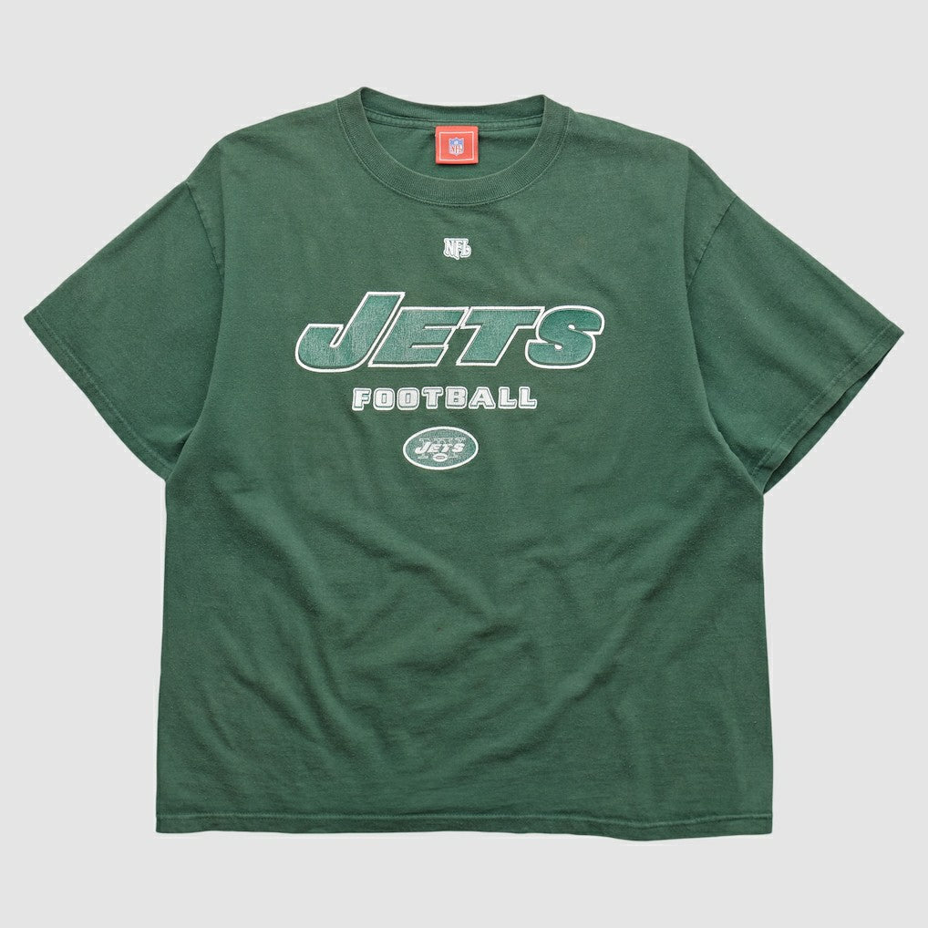 New York Jets NFL 2000s T-shirt Green Vintage - Fanatics