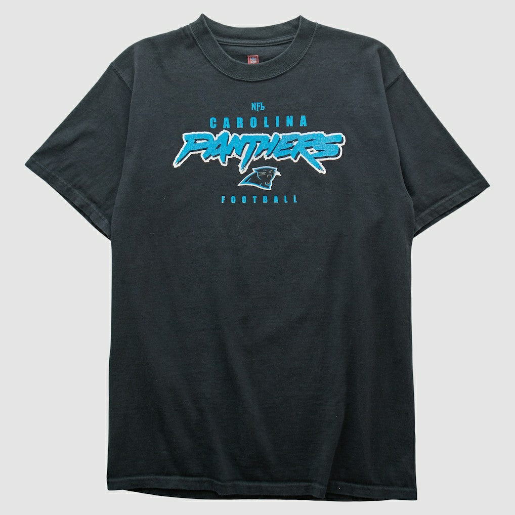 Carolina Panthers NFL 2000s T-shirt Black Vintage - Fanatics