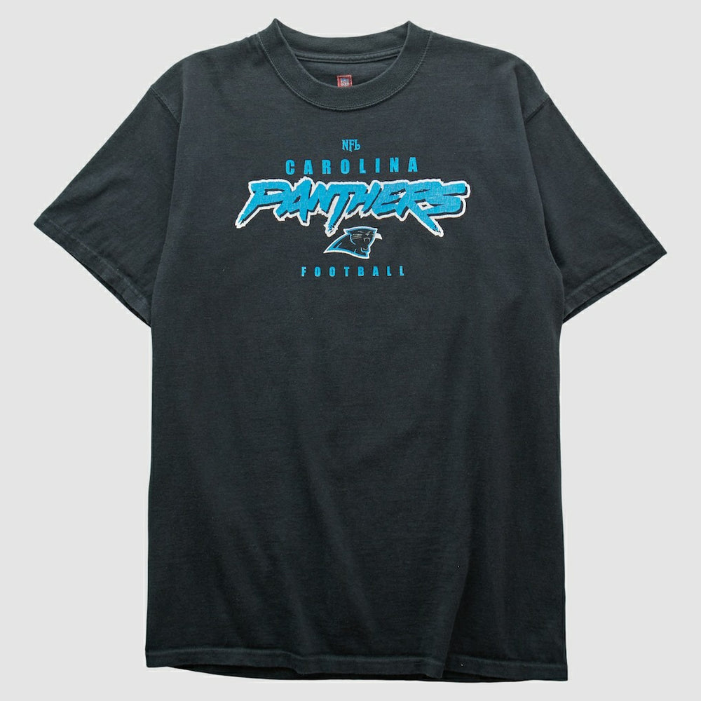 Carolina Panthers NFL 2000s T-shirt Black Vintage - Fanatics