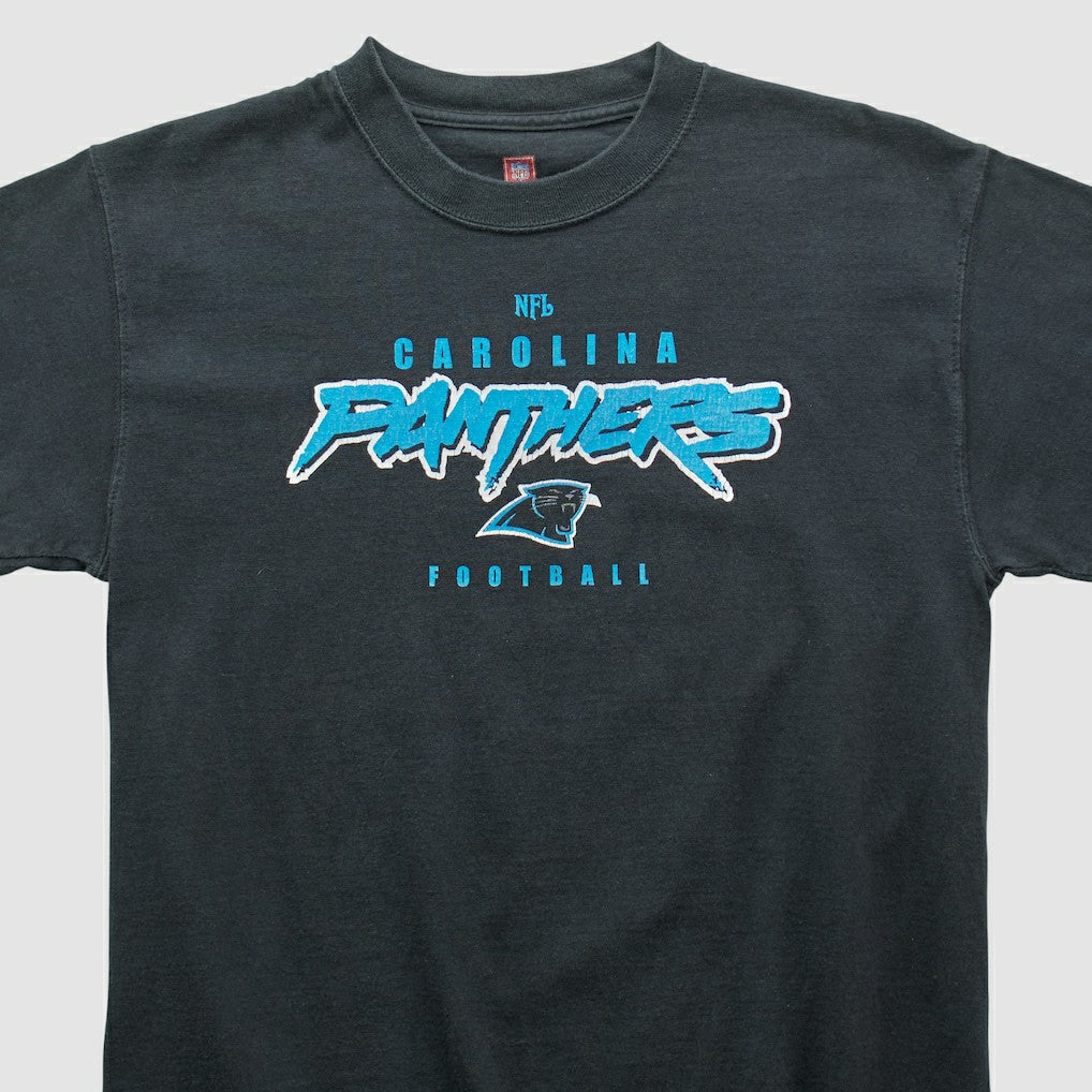 Carolina Panthers NFL 2000s T-shirt Black Vintage - Fanatics