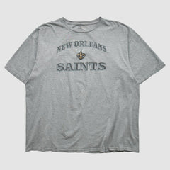 New Orleans Saints NFL 2000s T-shirt Heather Gray Vintage - Fanatics