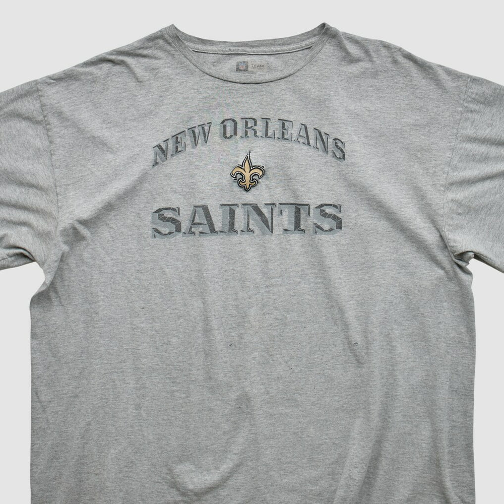 New Orleans Saints NFL 2000s T-shirt Heather Gray Vintage - Fanatics