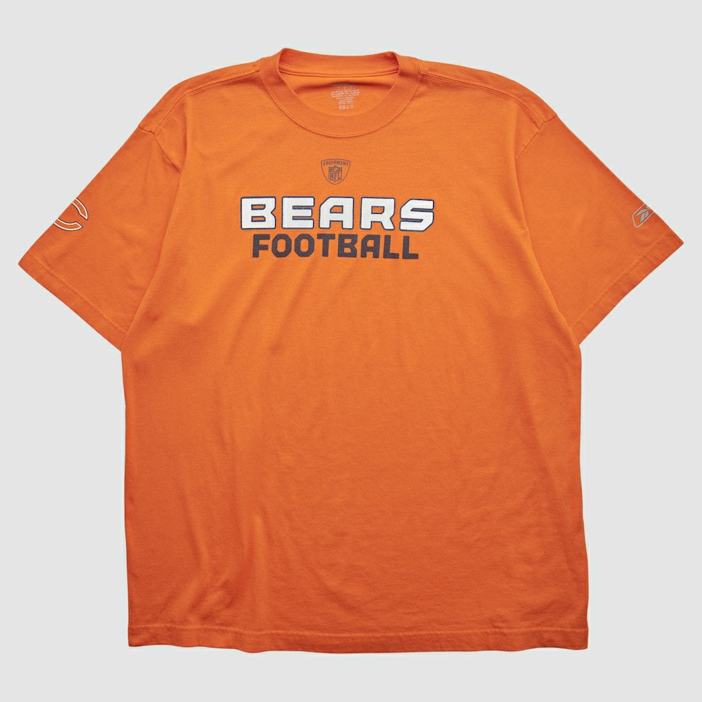 Chicago Bears Reebok 2000s T-shirt Orange Vintage - Fanatics
