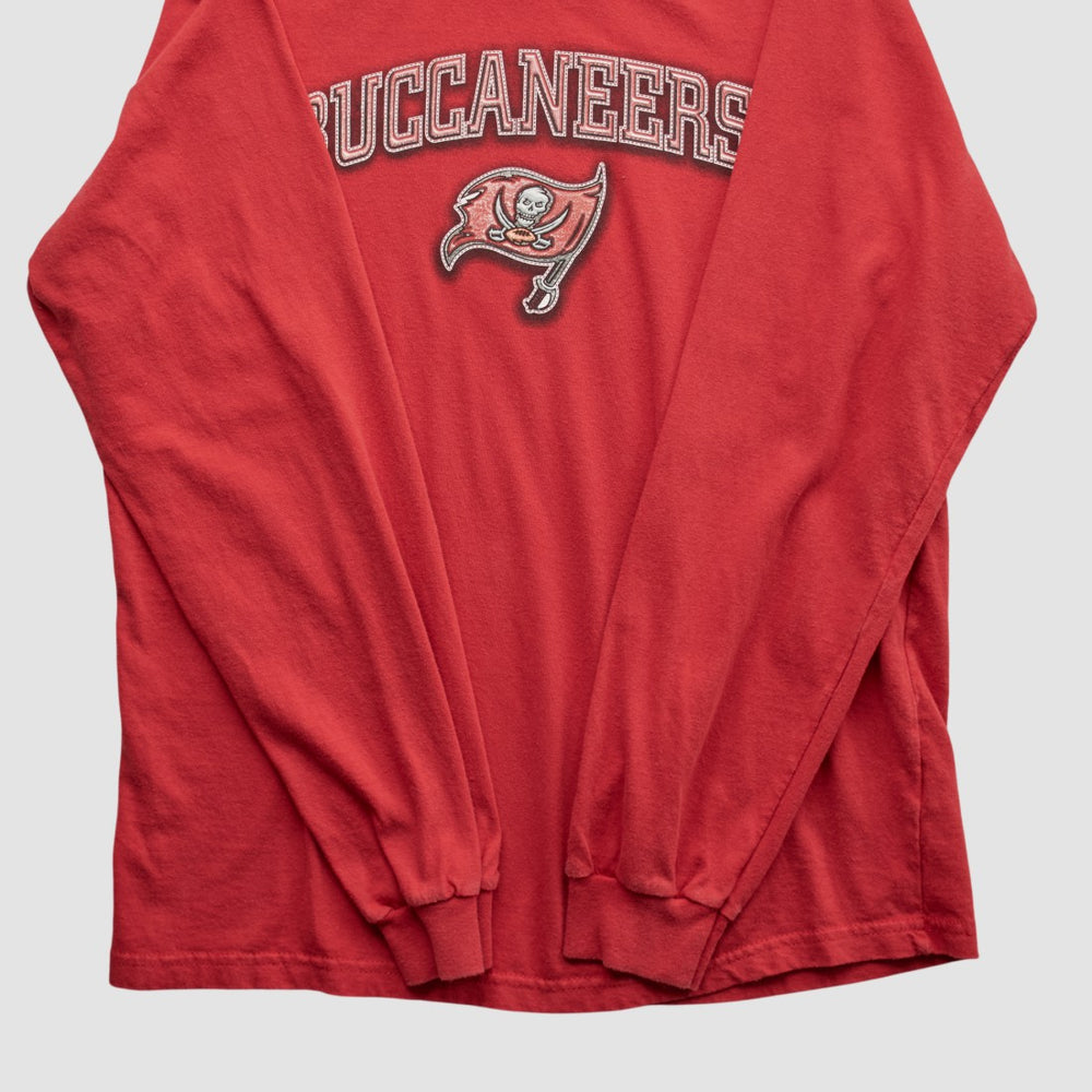 Tampa Bay Buccaneers Reebok 2000s Long Sleeve T-shirt Red Vintage - Fanatics