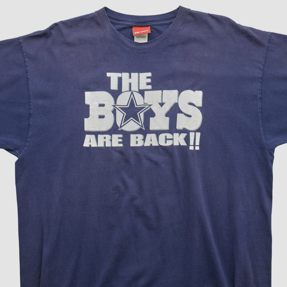 Dallas Cowboys Reebok 2000s T-shirt Navy Vintage - Fanatics