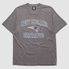 New England Patriots NFL 2010s T-shirt Heather Gray Vintage - Fanatics
