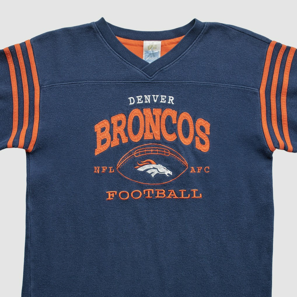 Denver Broncos 2000s Pullover Sweatshirt Navy Vintage - Fanatics