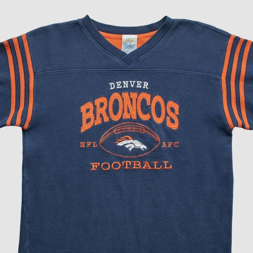 Denver Broncos 2000s Pullover Sweatshirt Navy Vintage - Fanatics