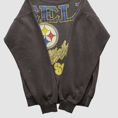 Pittsburgh Steelers Tultex 1994 Pullover Sweatshirt Charcoal Vintage - Fanatics