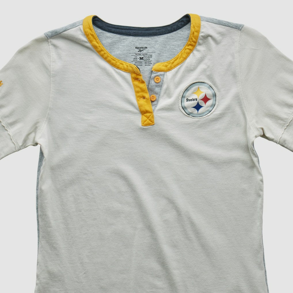 Pittsburgh Steelers Reebok 2000s T-shirt White Vintage - Fanatics