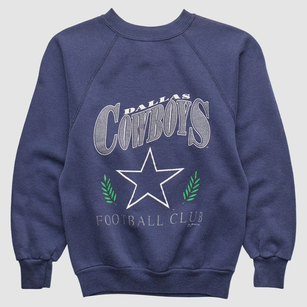 Dallas Cowboys Hero 90s Pullover Sweatshirt Navy Vintage - Fanatics