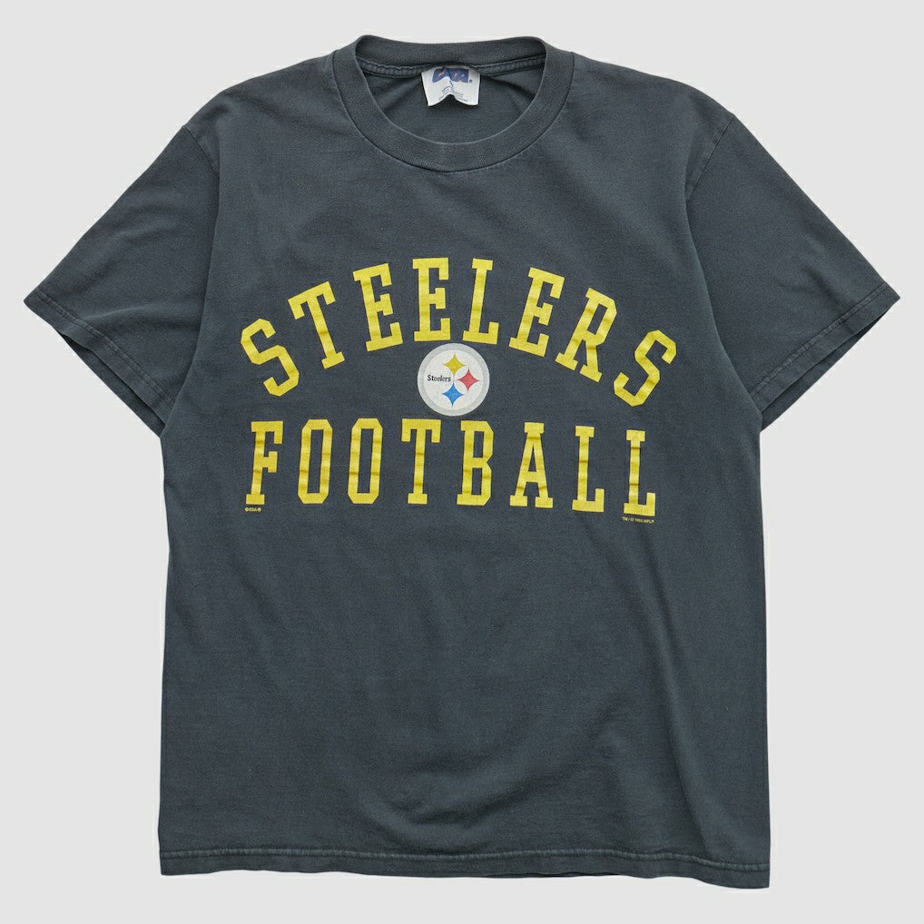 Pittsburgh Steelers CSA 2000s T-shirt Charcoal Vintage - Fanatics