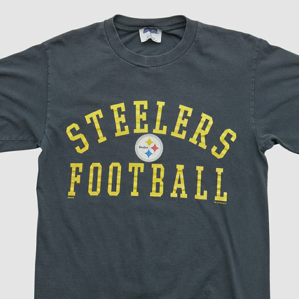 Pittsburgh Steelers CSA 2000s T-shirt Charcoal Vintage - Fanatics