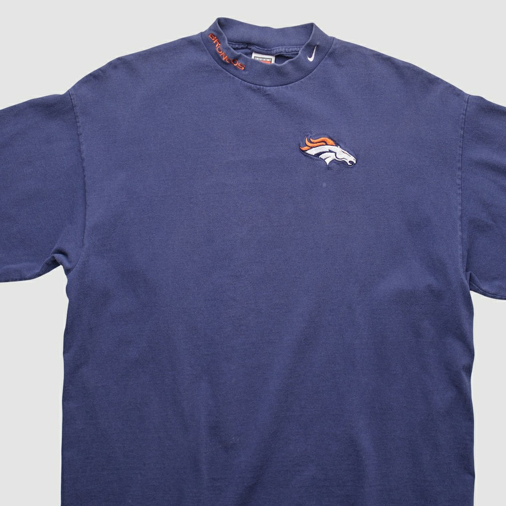 Denver Broncos 90s Pullover Sweatshirt Navy Vintage - Fanatics
