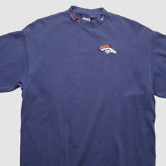 Denver Broncos 90s Pullover Sweatshirt Navy Vintage - Fanatics