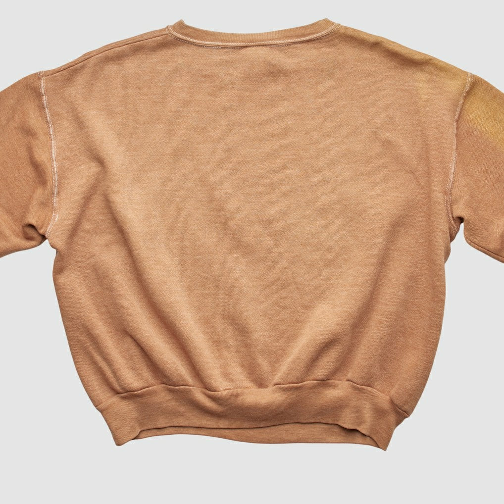 New York Giants Signal 1987 Pullover Sweatshirt Tan Vintage - Fanatics