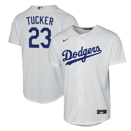 Kyle Tucker Los Angeles Dodgers Nike Youth Home Replica Jersey - White | MLB Jerseys