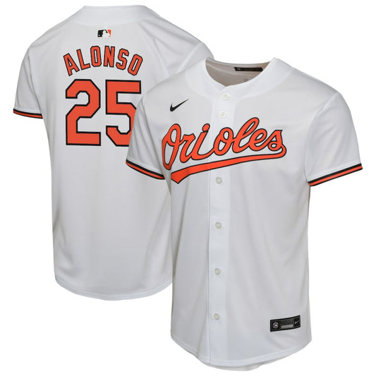 Pete Alonso Baltimore Orioles Nike Youth Game Player Jersey - White | MLB Jerseys