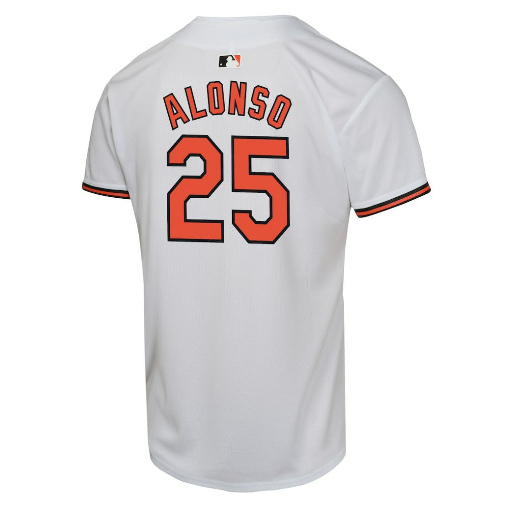 Pete Alonso Baltimore Orioles Nike Youth Game Player Jersey - White | MLB Jerseys