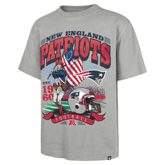 New England Patriots '47 Regional Foundation T-Shirt Gray - 47 brand