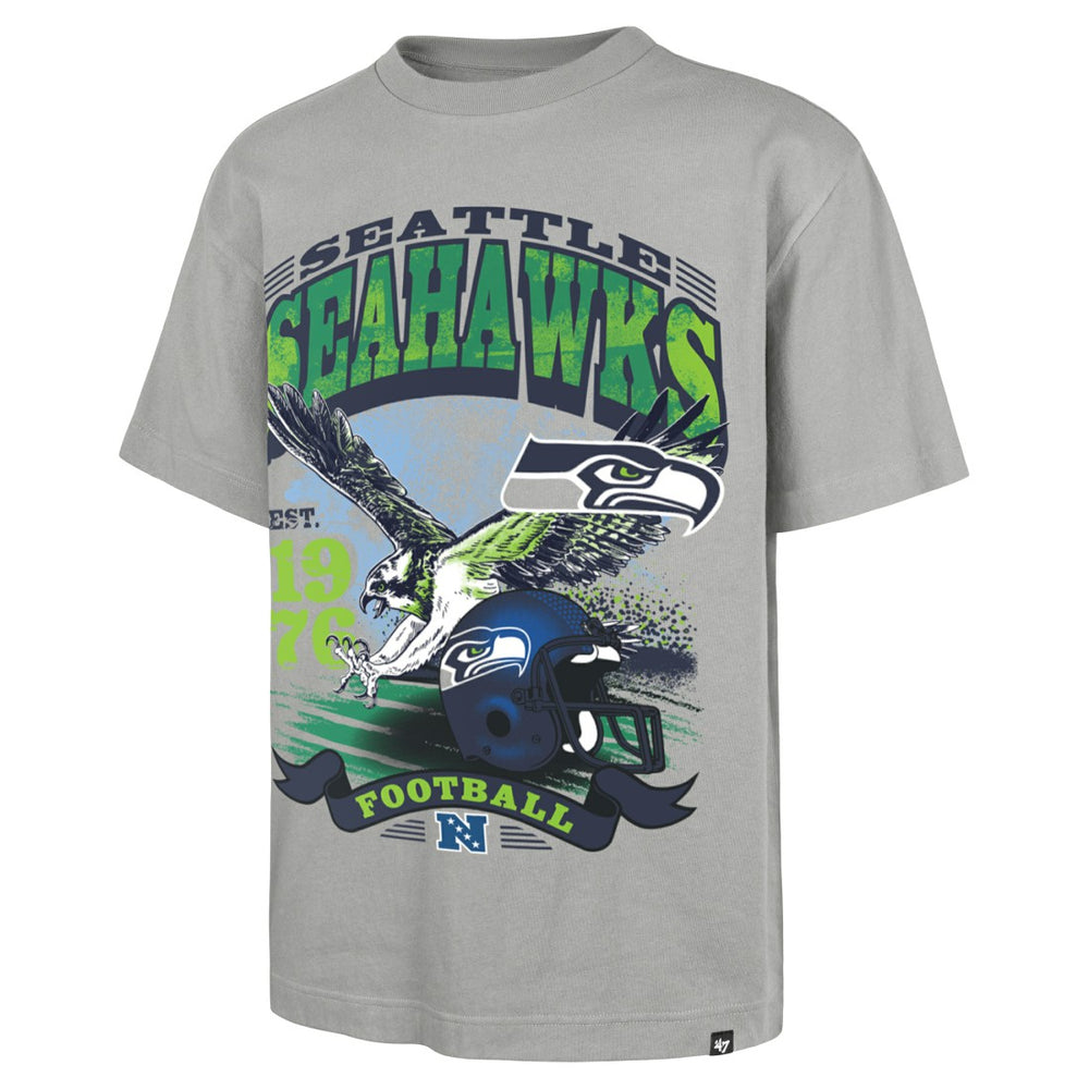Seattle Seahawks '47 Regional Foundation T-Shirt Gray - 47 brand