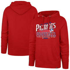 New England Patriots '47 Regional Headline Hoodie Red - 47 brand