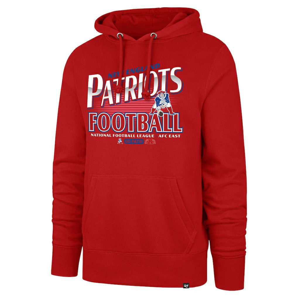 New England Patriots '47 Regional Headline Hoodie Red - 47 brand