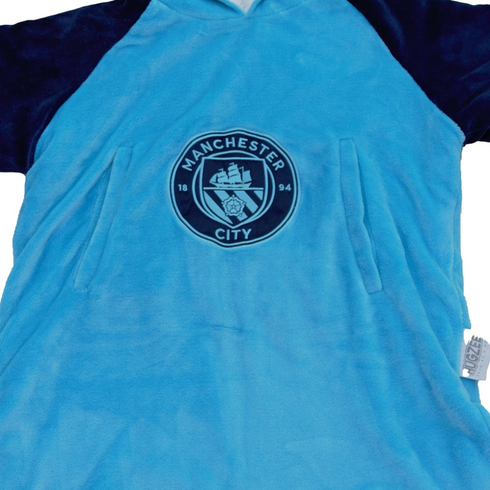 Manchester City Youth Character World Hugzee Hoodie - Blue