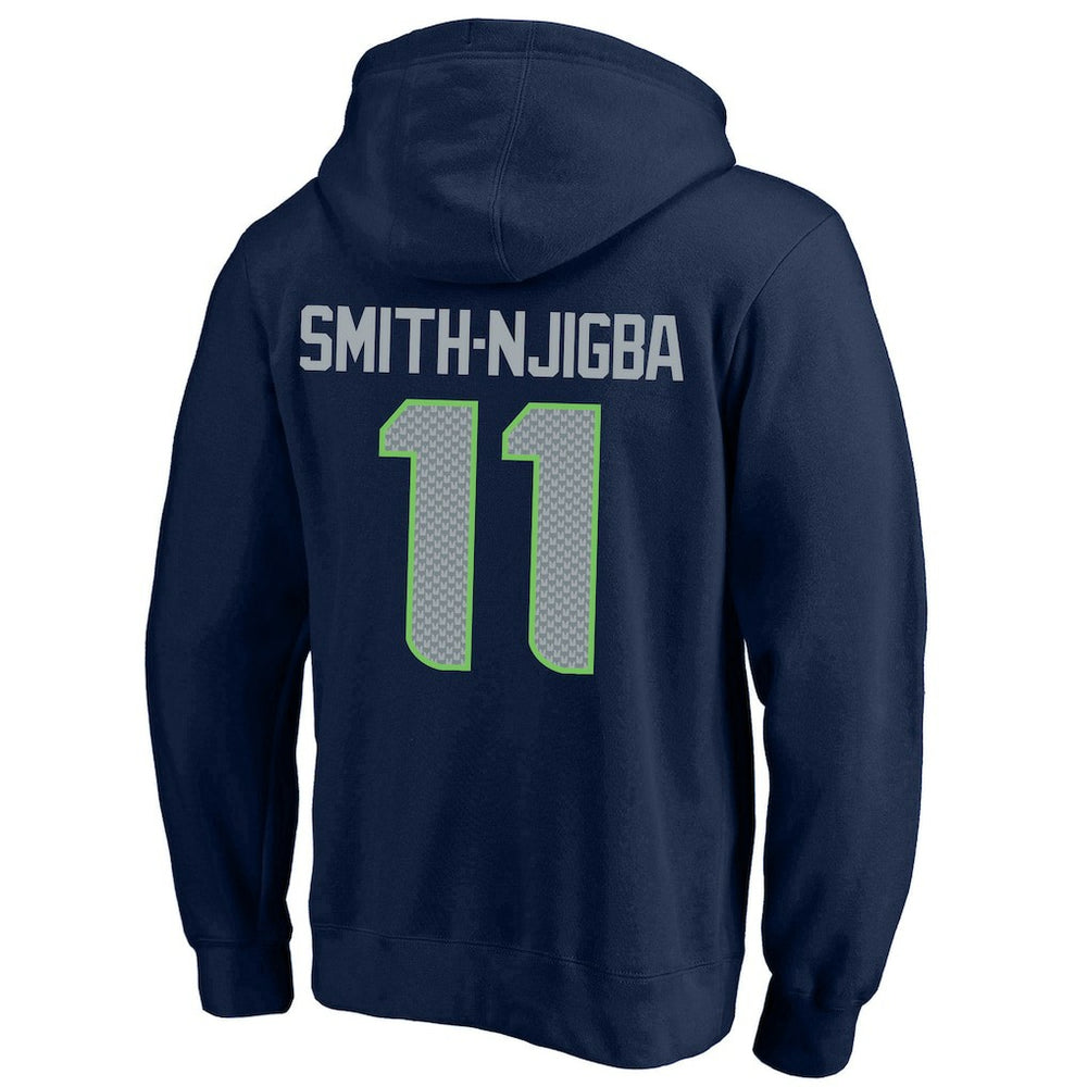 Jaxon Smith-Njigba Seattle Seahawks Super Bowl LX Champions Big & Tall Name & Number Fleece Hoodie College Navy - Fanatics