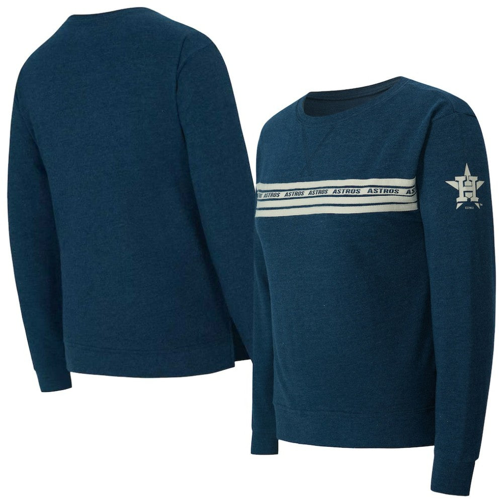 Houston Astros Concepts Sport Women's Birch French Terry Long Sleeve T-Shirt Sale