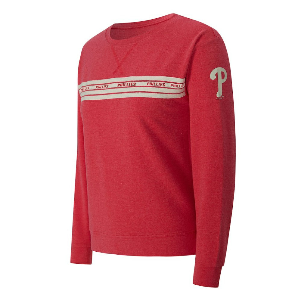 Philadelphia Phillies Concepts Sport Women's Birch French Terry Long Sleeve T-Shirt discount