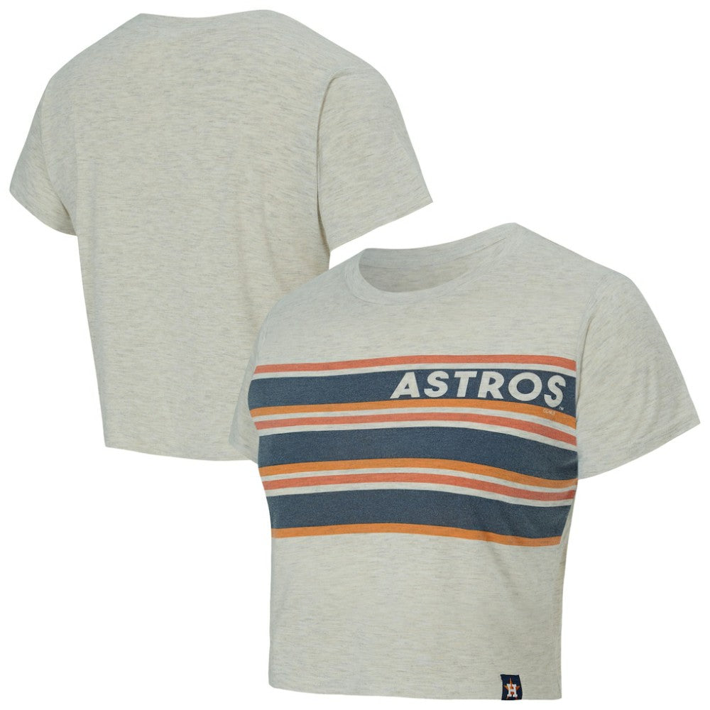 Houston Astros Concepts Sport Women's Birch Cropped T-Shirt Lifestyle