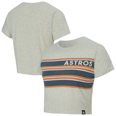 Houston Astros Concepts Sport Women's Birch Cropped T-Shirt Lifestyle