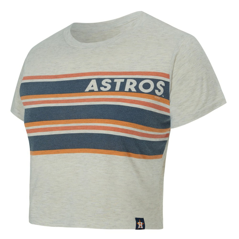Houston Astros Concepts Sport Women's Birch Cropped T-Shirt Lifestyle