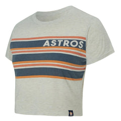 Houston Astros Concepts Sport Women's Birch Cropped T-Shirt Lifestyle