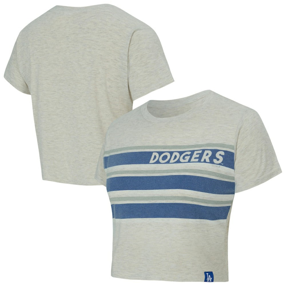 Los Angeles Dodgers Concepts Sport Women's Birch Cropped T-Shirt Sale