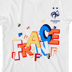 France National Team Youth FFF T-Shirts - White