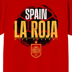 Spain National Team La Roja T-Shirts - Red