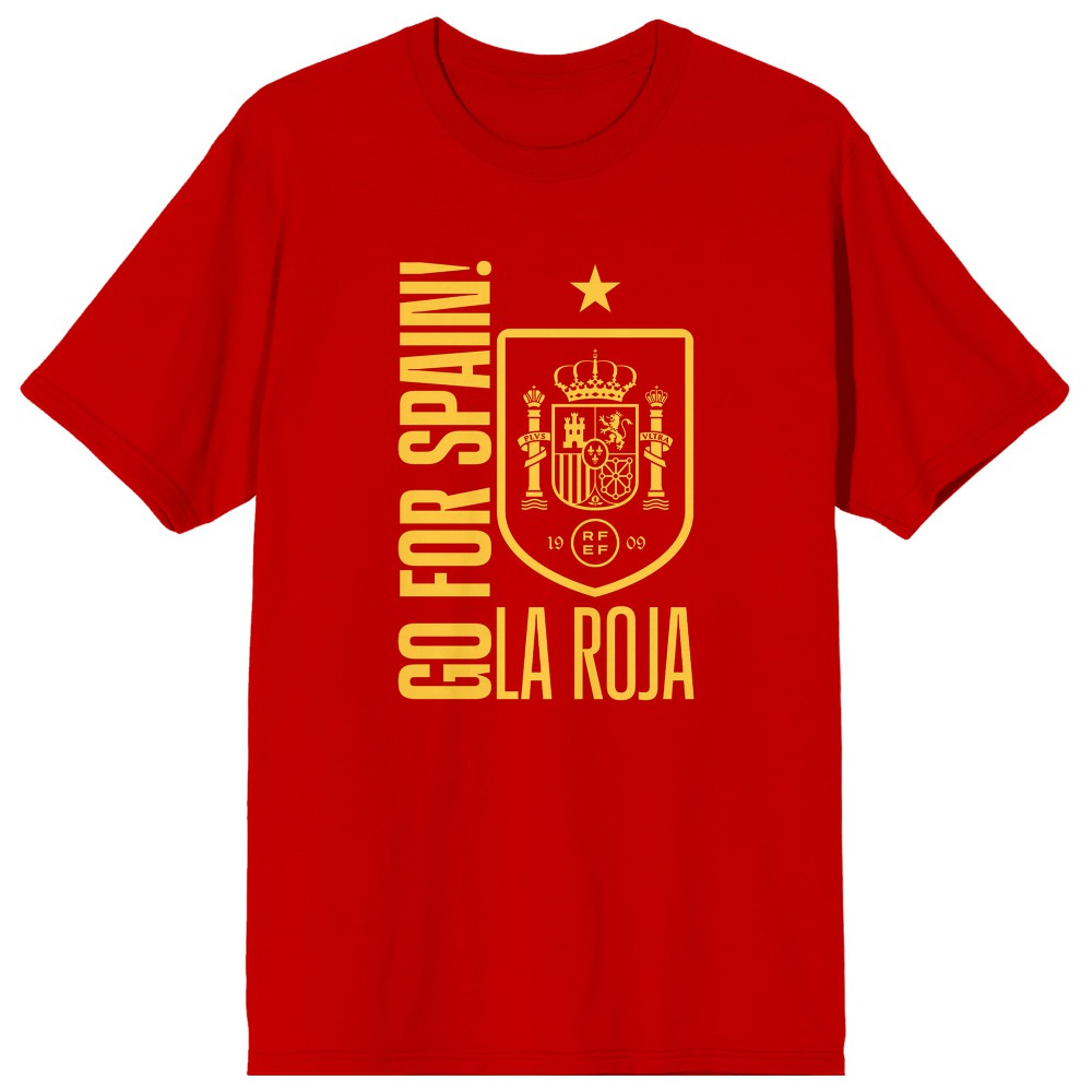 Spain National Team Go For Spain La Roja T-Shirts - Red