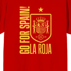 Spain National Team Go For Spain La Roja T-Shirts - Red