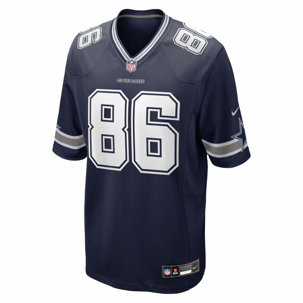 Luke Schoonmaker Dallas Cowboys Team Game Jersey - Navy | NFL Jerseys