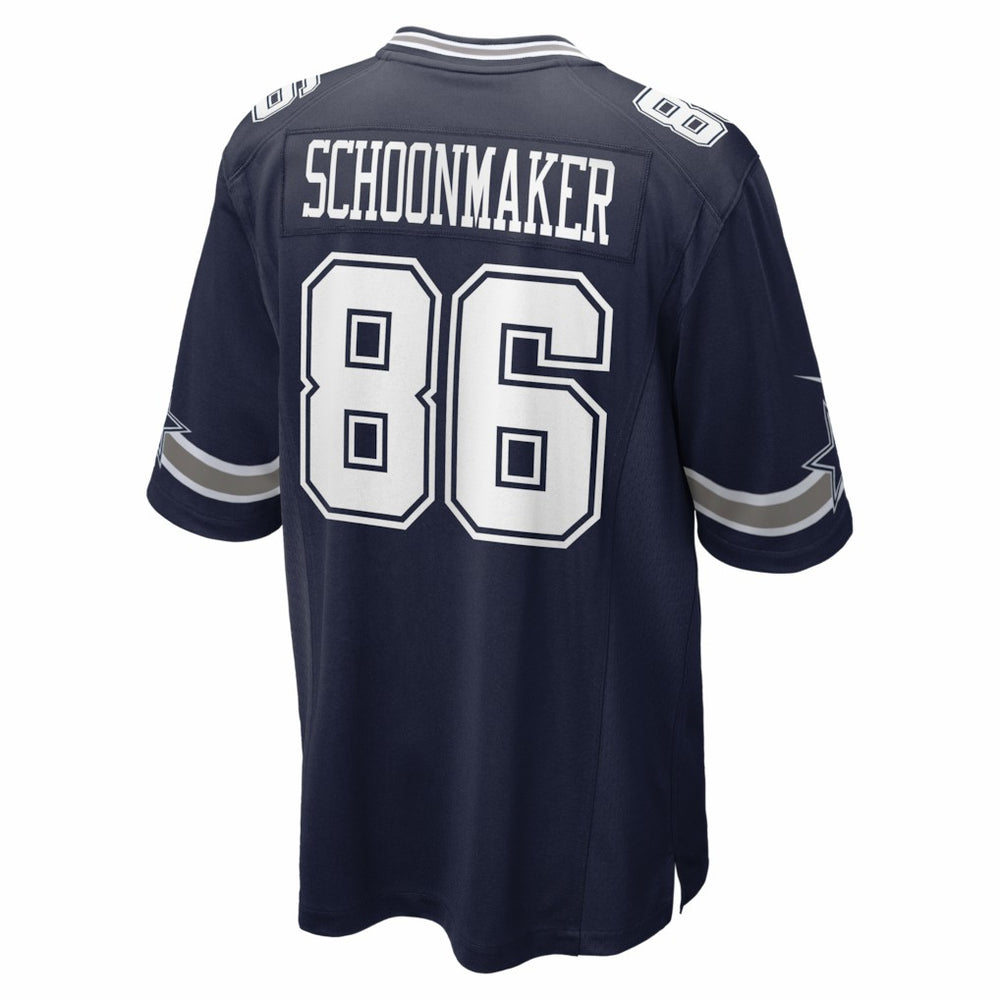 Luke Schoonmaker Dallas Cowboys Team Game Jersey Navy - Nike