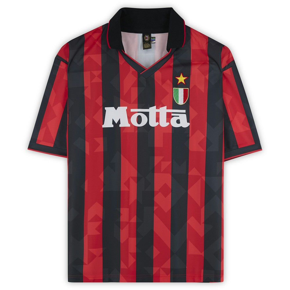 Andriy Shevchenko AC Milan Autographed 1994 Red/Black Home Jerseys - Icons