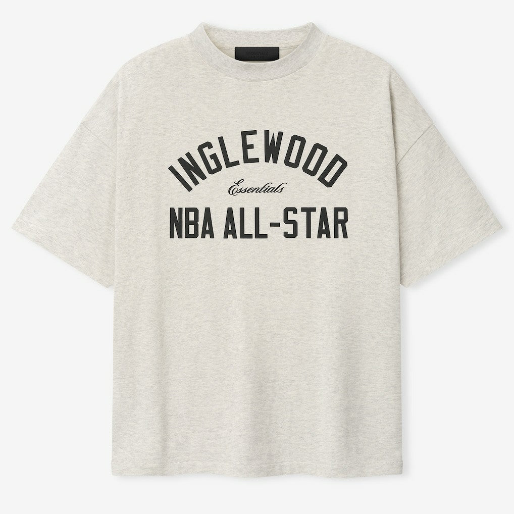 NBA - Fear of God Unisex 2026 NBA All-Star Game x Inglewood 90's T-Shirt - Heather Gray