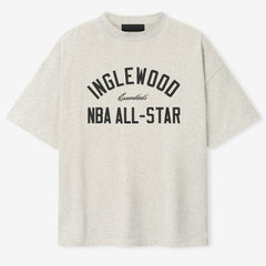 NBA - Fear of God Unisex 2026 NBA All-Star Game x Inglewood 90's T-Shirt - Heather Gray