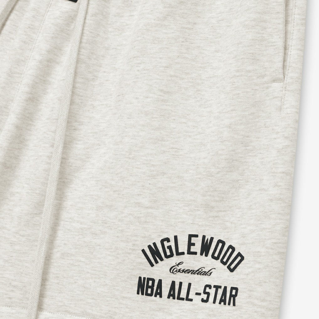 NBA - Fear of God Unisex 2026 NBA All-Star Game x Inglewood Classic Sweat Shorts - Heather Gray