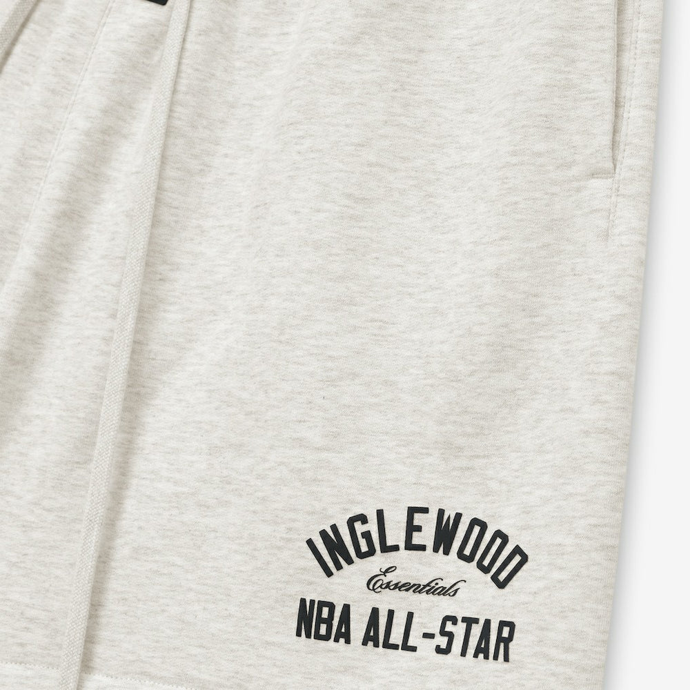 NBA - Fear of God Unisex 2026 NBA All-Star Game x Inglewood Classic Sweat Shorts - Heather Gray
