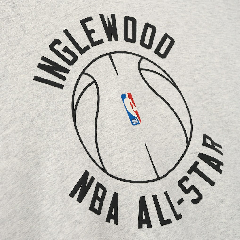 NBA - Fear of God Unisex 2026 NBA All-Star Game x Inglewood 90's Hoodie - Heather Gray